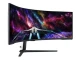 Samsung Samsung Monitor 57 cali G95NC VA 7680x2160 DUHD 32:9 3xHDMI 1xDP 2xUSB 3.0 KVM 1ms 240Hz HAS Gaming zakrzywiony 3Yd2d