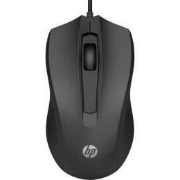 HP Inc. Mysz przewodowa 100 Czarna 6VY96AA#ABB