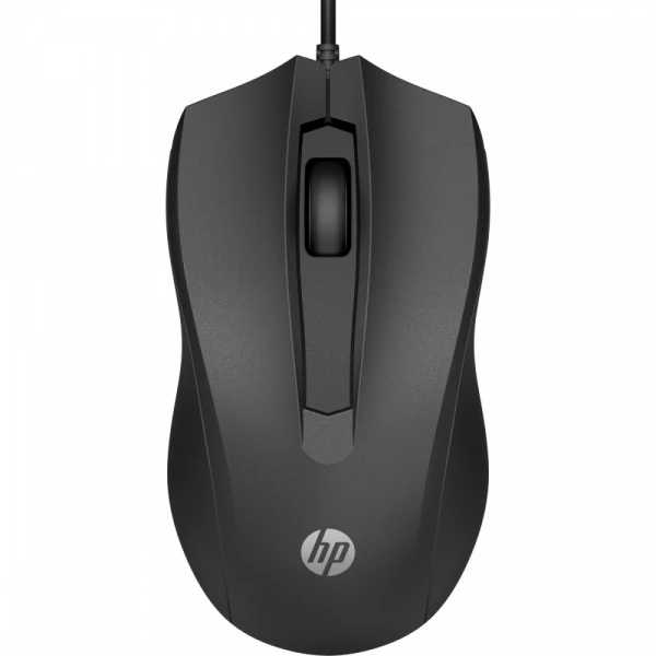 HP Inc. Mysz przewodowa 100 Czarna 6VY96AA#ABB