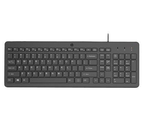 HP Inc. Klawiatura bezprzewodowa 150 czarna 664R5AA#ABB