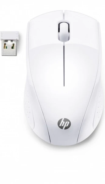 HP Inc. Mysz Classic 220 śnieżnobiała bezprzewodowa - 7KX12AA#ABB