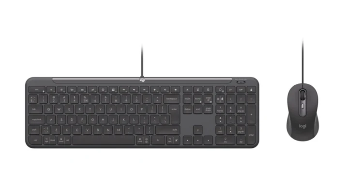 Logitech Zestaw klawiatura i mysz MK620 for Business Wired Combo Graphite US