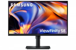 Samsung Monitor 27 cali Viewfinity S80HF IPS 5120x2880 5K 16:9 1xHDMI 1xDP 3xUSB-A 1xUSB-C Easy Connection 5ms 60Hz HAS+PIV płaski 2Yd2d (LS27H802EFAX