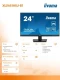 IIYAMA Monitor 24 cale XU2493HSU-B7, IPS, HDMI, DP,  2x2W, USBx2, 300cd