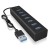 IcyBox IB-HUB1700-U3 7-Port USB HUB+zasilacz