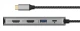 IcyBox Stacja dokująca IB-DK4012-CPD 9w1, 2x HDMI, 4K60Hz, 3xUSB, 100W PD,LAN, Czytnik kart