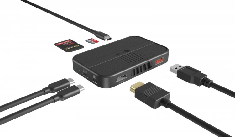 IcyBox Slot na NVMe+SATA IB-DK4071M-CU31 7w1