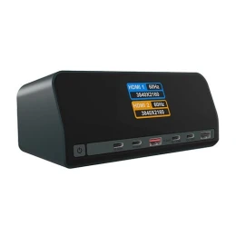 IcyBox Stacja dokująca IB-DK2300-CH 11w1 USB, HDMI, 100W PD, LAN
