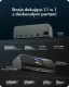 IcyBox Stacja dokująca IB-DK2300-CH 11w1 USB, HDMI, 100W PD, LAN