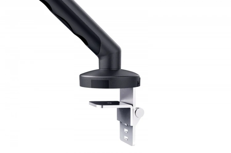Digitus Ramię biurkowe pojedyncze z zaciskiem i sprężyną mechaniczną 1x LCD max. 35" 10kg, VESA: 75x75, 100x100, czarne