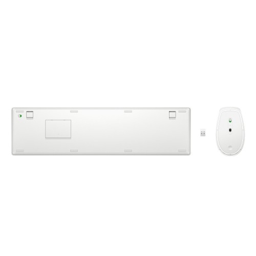 HP Inc. Zestaw klawiatura i mysz 650 bezprzewodowy biały 4R016AA#ABB