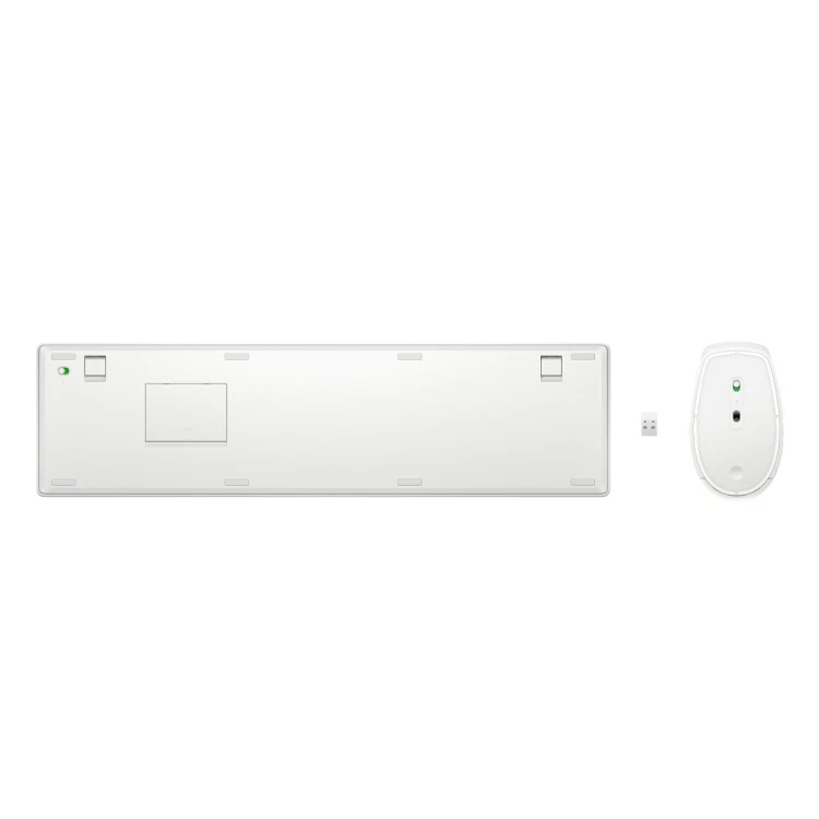 HP Inc. Zestaw klawiatura i mysz 650 bezprzewodowy biały 4R016AA#ABB