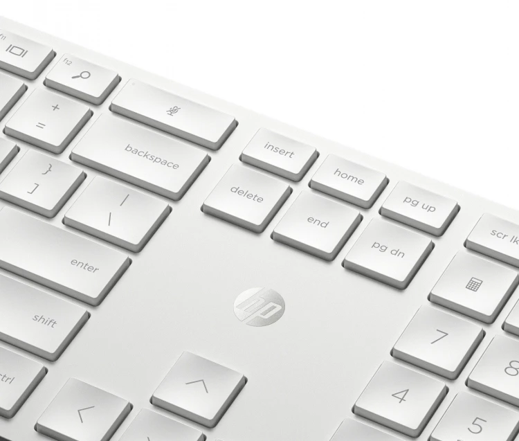 HP Inc. Zestaw klawiatura i mysz 650 bezprzewodowy biały 4R016AA#ABB