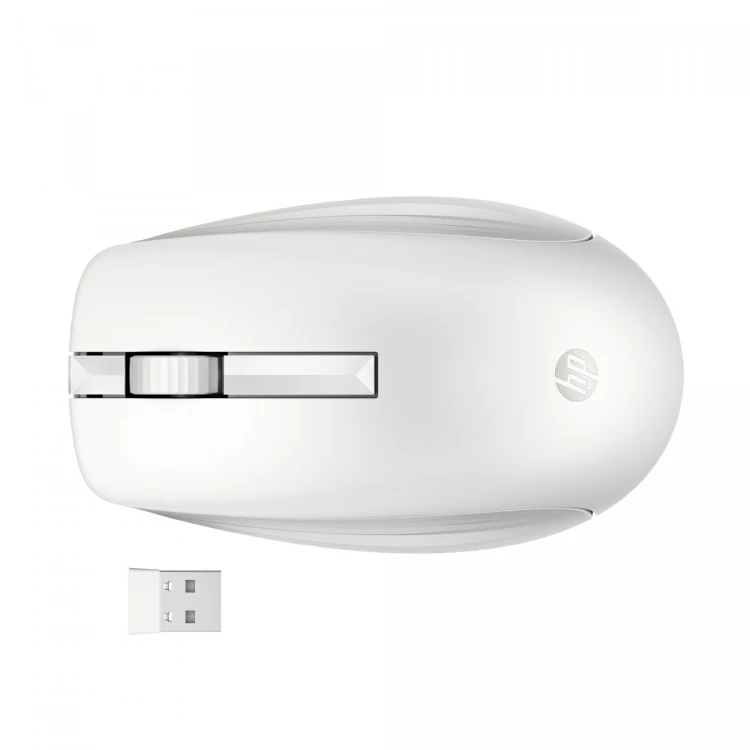 HP Inc. Zestaw klawiatura i mysz 650 bezprzewodowy biały 4R016AA#ABB