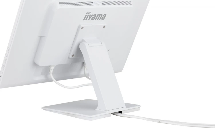 IIYAMA Monitor 24 cale  T2452MSC-W2AG 10PKT,POJ,IPS,HDMI,DP,420cd, biały