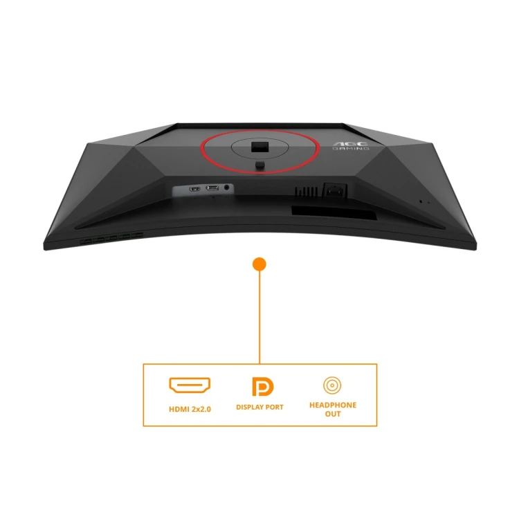 AOC Monitor 27 cali C27G4Z2 Curved VA 260Hz HDMIx2 DP HAS