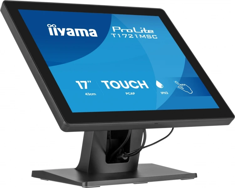 IIYAMA Monitor 17 cali T1721MSC-B3 pojemnościowy 10pt.,TN, IPX3, HDMI, VGA, 5ms, 5:4, 2x2W, 7h