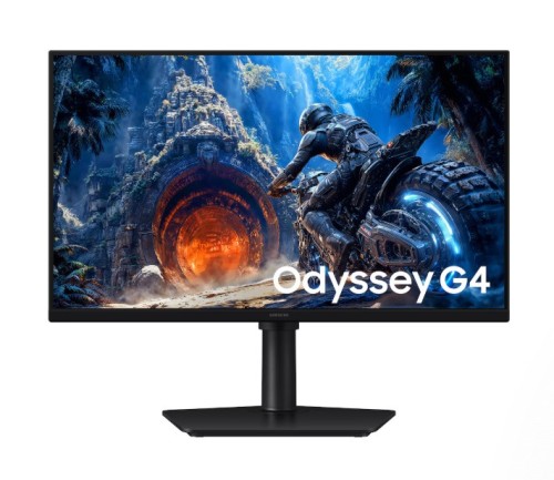 Samsung Monitor 25 cali Odyssey G4 G40H IPS 1920x1080 FHD 16:9 1xHDMI 1xDP 1ms 240/300Hz HAS+PIV głośniki płaski 2Yd2d (LS25HG402EUXEN)