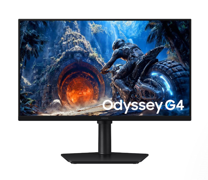 Samsung Monitor 25 cali Odyssey G4 G40H IPS 1920x1080 FHD 16:9 1xHDMI 1xDP 1ms 240/300Hz HAS+PIV głośniki płaski 2Yd2d (LS25HG402EUXEN)