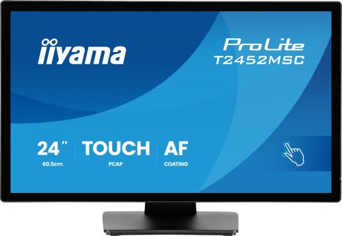 IIYAMA Monitor 24 cale T2452MSC-B2 10 PKT. POJ, IPS, HDMI, DP, 1300:1, 5ms