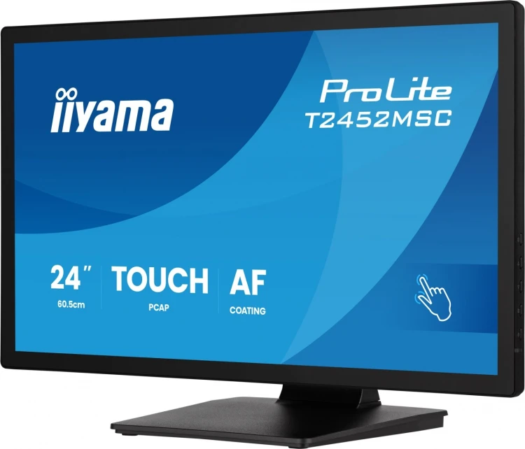 IIYAMA Monitor 24 cale T2452MSC-B2 10 PKT. POJ, IPS, HDMI, DP, 1300:1, 5ms