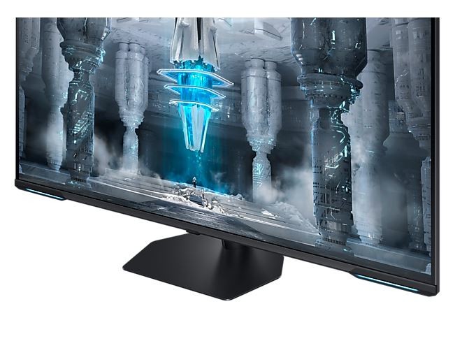 Samsung Monitor 43 cale LS43CG700NUXEN VA 3840x2160 UHD 16:10 2xHDMI/1xDP/LAN(RJ45)/2xUSB3.0 1ms(MPRT) WiFi/BT głośniki płaski 144Hz SMART Gaming 2 la
