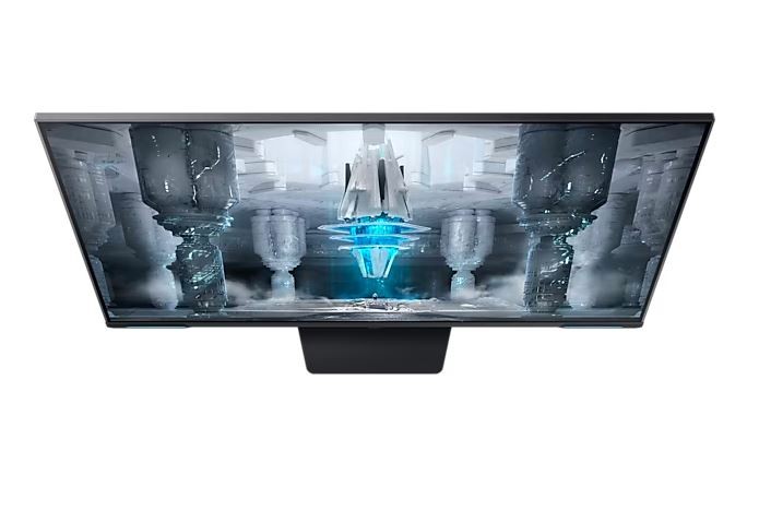 Samsung Monitor 43 cale LS43CG700NUXEN VA 3840x2160 UHD 16:10 2xHDMI/1xDP/LAN(RJ45)/2xUSB3.0 1ms(MPRT) WiFi/BT głośniki płaski 144Hz SMART Gaming 2 la