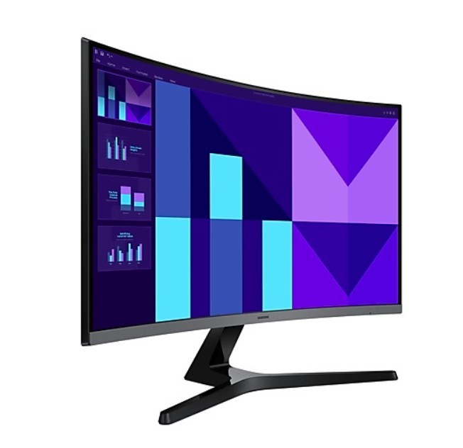 Samsung Monitor 27 cali S39GD VA 1920x1080 FHD 16:9 1xHDMI 1xD-Sub 4ms 100Hz zakrzywiony 3YOn-Site (LS27D392GAUXEN)
