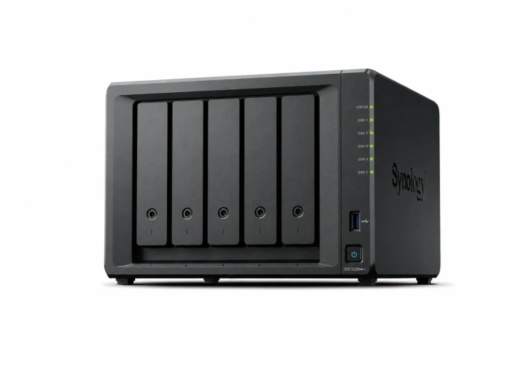 Synology Serwer NAS DS1525neo+ 5x0HDD 2,2Ghz 1x4GB DDR4 2x2,5GbE 3Y
