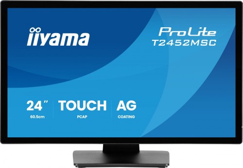 IIYAMA Monitor ProLite  24 cale T2452MSC-B2AG IPS,HDMI,DP,420cd,1300:1,5ms