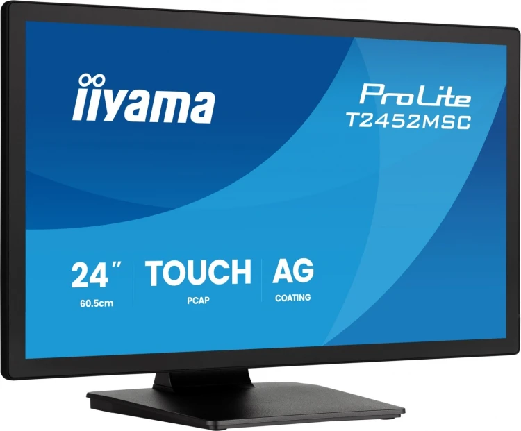 IIYAMA Monitor ProLite  24 cale T2452MSC-B2AG IPS,HDMI,DP,420cd,1300:1,5ms