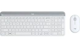 Logitech Klawiatura i mysz  MK470 Wireless Offwhite      920-009205