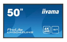 IIYAMA Monitor wielkoformatowy 49.5 cali LH5042UHS-B1 4K,18/7,SDM,IPS,LAN,PION,500cd/m2,OS8.0