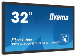 IIYAMA Monitor 32 caleTF3239MSC-B1AG,AMVA,HDMIx2,DP,RJ45,IP54,24/7,POJ.12p