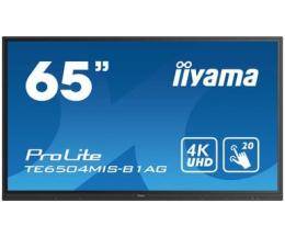 IIYAMA Monitor wielkoformatowy TE6504MIS-B1AG 65cali PureTouch-IR, IPS, 24/7, 4K, USB-C