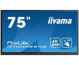 IIYAMA Monitor wielkoformatowy TE7504MIS-B1AG 75cali PureTouch-IR, IPS, 24/7, 4K, USB-C