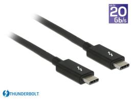 Delock Kabel Thunderbolt 3 M/M 1.5m czarny 84846