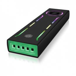 IcyBox Obudowa IB-G1826MF-C31 M.2 NVMe SSD USB 3.1 TYP-C IB-G1826MF-C31