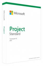 Microsoft Project 2021 Standard PL 32-bit/x64 076-05926  Zastępuje P/N: 076-05804
