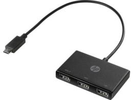HP Inc. USB-C to 3 USB-A Hub Z6A00AA