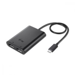 i-tec USB-C dual Display Port Video Adapter 2x Display Ports 4K Ultra HD kompatybilny Thunderbolt3 C31DUAL4KDP