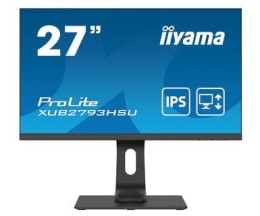 IIYAMA Monitor 27 cali XUB2793HSU-B4 IPS,FHD,HDMI,DP,VGA,USB3.0,2x2W