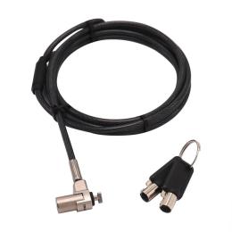 DICOTA Linka zabezpieczająca T-lock ultra slim V2 keyed 3x7mm single