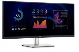 Dell Monitor 34 cale P3424WE Zakrzywiony 21:9/3440x1440/IPS/USBC/RJ45/HDMI/DP/3Y