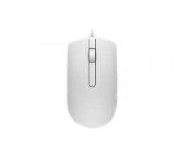 Dell Przewodowa mysz optyczna USB biała MS116