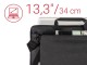 Hama Torba do laptopa Manchester 13,3 cala Czarna