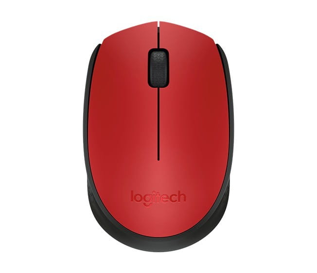 Logitech M171 Red Mysz Bezprzewodowa 910-004641
