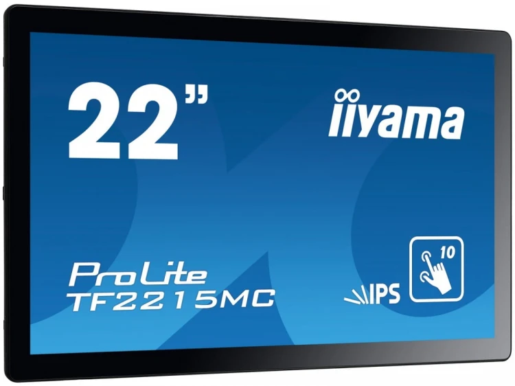 IIYAMA Monitor 22 TF2215MC-B2 pojemnościowy 10pkt pianka IPS DP HDMI