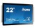 IIYAMA Monitor 22 TF2215MC-B2 pojemnościowy 10pkt pianka IPS DP HDMI