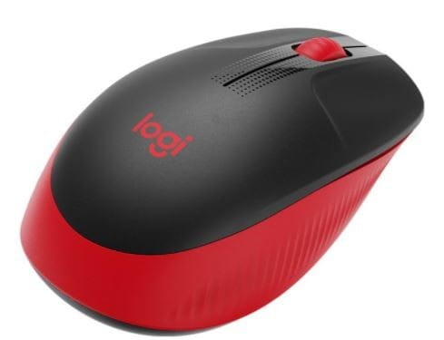 Logitech Mysz bezprzewodowa M190  Red     910-005908
